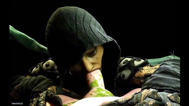 Animated fantasy creatures engage in explicit erotic acts with humans
