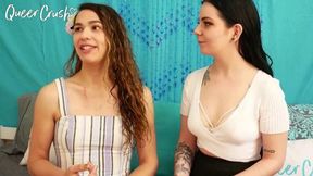 QueerCrush interview with Lily Thot and Sadie Sunstone