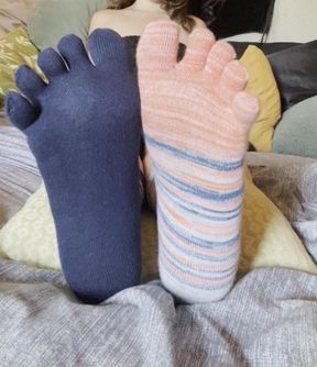 Bratty Pink Soles - Addicted to My Toesocks? Watch If You Dare