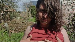 Teasing you outdoors