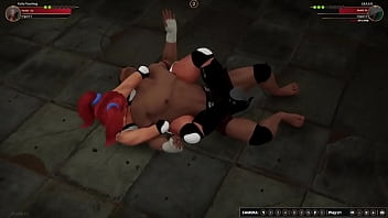 Polly Plaything VS GIULIUS (Naked Fighter 3D)