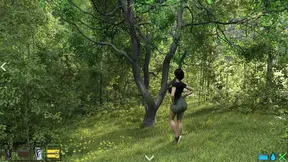 Hot MILF teacher fucks student in 3D animated jungle