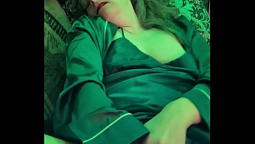 Masturbation with cucumber POV