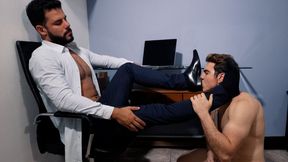 Ballbusting in a Suit - HD