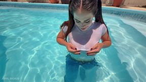 soaked poolside temptation with april big ass — full premium solo