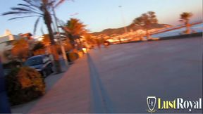 Busty Babe Takes a Cock with Her Legs Spreading Wide Open