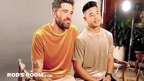 Gorgeous Frenchman Dicks Down Sexy Asian