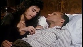 Husband is tired but his super sexy wife knows how to turn him on