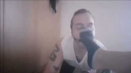 Submissive Dude Worshiping And Licking Sweaty Feet In Homemade Compilation  Kinky4Ever