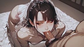 VERY HOT FEMBOY bride got her ass fucked by her big dick groom in LA
