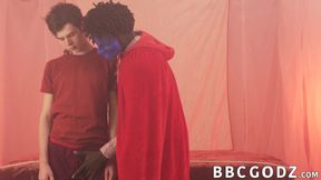 Masked Devin Trez anal drilled skinny homo Dakota Lovell