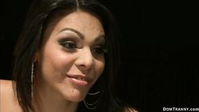 ”TS sucks meat through glory hole”