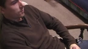 Sexy Staircase Jerk Off