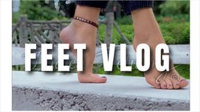 Foot Vlog at the park in Perpignan