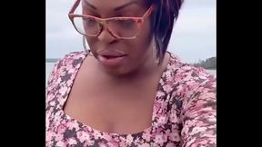 A LIL FRESH AIR!#Blacktrans #Ebonytrans #BlackTgirls #prettytrans #beautitultrans #sexytrans #naturaltrans #brownskintran...