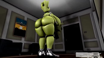 springtrap shemale fucking little plushtrap'_s ass audio editing by me