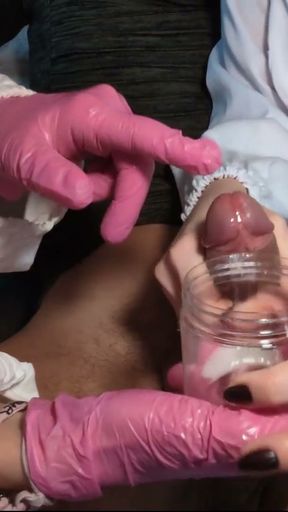 4 Hand with Huge CUMSHOTS (Threesome POV Compilation)   Clip 1