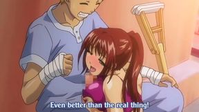 Slutty Anime Redhead Fucks In Her New Swimsuit In The Hospital