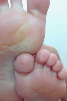 Soft Closeup Feet Jerk Encouragementjoi
