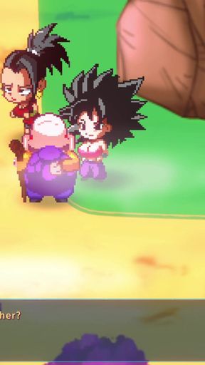 Kame Paradise Multiversex 3 - Roshi Filling Android's Face with Milk 21   Clip 1