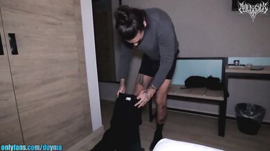 Fun in a hotel during a visit to a film festival / Angelssex