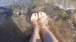 Feet in the Sea - ASMR