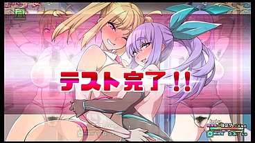 Sexbed Dolls [ Hentai game PornPlay ] Ep.4 Nagisa take huge anal beads in her tight ass during the toilet gangbang