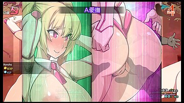 Sexbed Dolls [ Hentai game PornPlay ] Ep.4 Nagisa take huge anal beads in her tight ass during the toilet gangbang