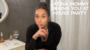 Latina Mommy Drains You At House Party