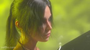 Lara Croft (Tomb Raider) moaning with pleasure during rough sex (4K)