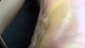 Madison Jades Soles in Heels UP CLOSE!