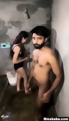 Indian woman fucked hard by Pakistan neighbors in bathroom