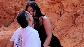 Outdoor Sex! a Cute Colombian in the Middle of the Desert Until I Make Her Come