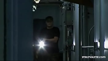 Kortney Kane Is in the Ships Engine Room when She Gets Fucked Hard