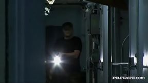 Kortney Kane Is in the Ships Engine Room when She Gets Fucked Hard