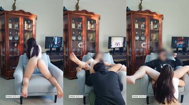 [K-Sex] Korean girl sex on sofa with K-pop music