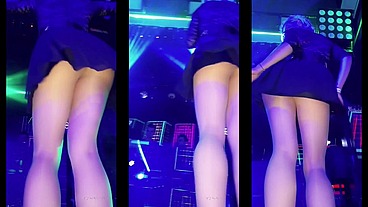 My cute ass flashing