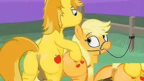 Applejack Gets Wild in Heated My Little Pony Animated Tryst