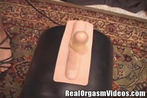 Shy Teen Whore Rides Mighty Sybian Toy!