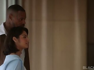 Bored At Home So She Fucks The Black Neighbour