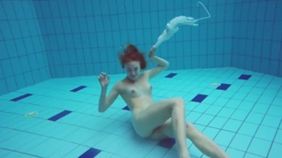 Diana Zelenkina glides through the water
