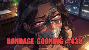 Bondage Gooning #43B: Leather's Unyielding Embrace (Animated)