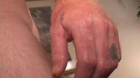 Real outlaw jerking off and cumming just for you