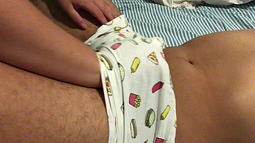 Dry humping and handjob, suggestive SHORTS, Doggy style dick rubbing ends great