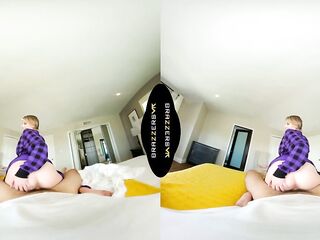 BRAZZERS - Your Girlfriend Jeni Girl Showers Whilst Her Stepsister Melody Marks Rides Your Shlong