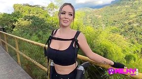 Kourtney Love Sexy Busty Cosplayer Is Alone On The Street And Its The Exact Moment To Pay A Whim To Fuck Her Beautiful Pussy