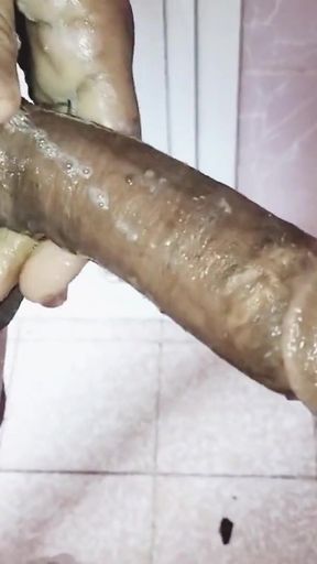 Emotional moment from &quot;Doing handjob in the public washroom for the first time in Dubai&quot;