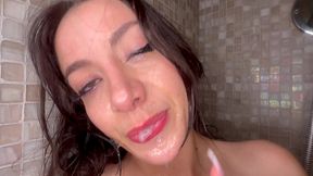 pissing on face with petite nasty nat