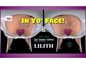 In Yo’ Face! Vol. 8 – BBW Latina Toilet POV [Passthrough]