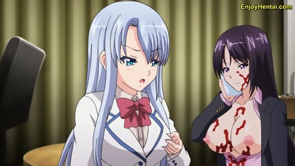 A playful bud nibbling seductively [EnjoyHentai.com]